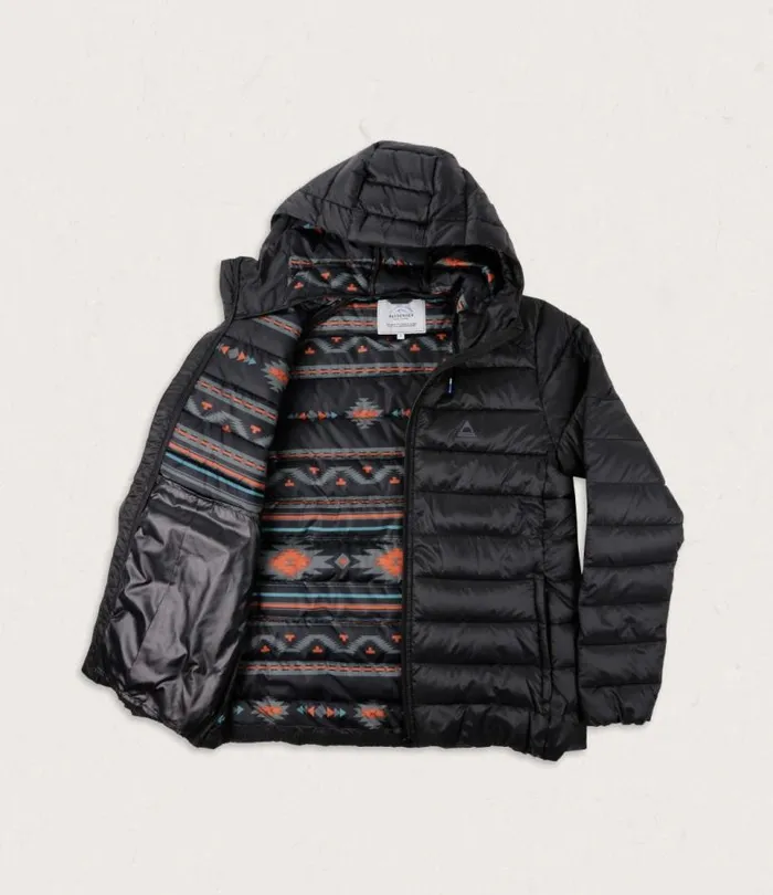 Passenger Clothing Pow Recycled Insulated Jacket True Black Women Jackets
