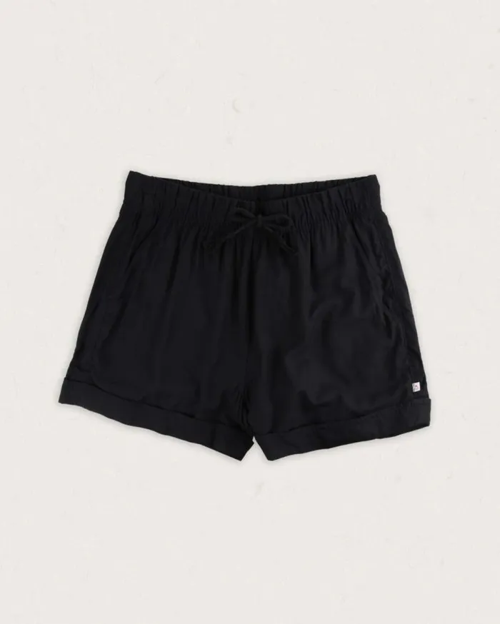 Passenger Clothing Santosa Short Black Women Shorts
