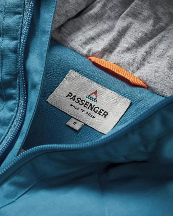 Passenger Clothing Sefton Recycled DeepPile Sherpa Fleece Homespun Dark Denim Women Fleece