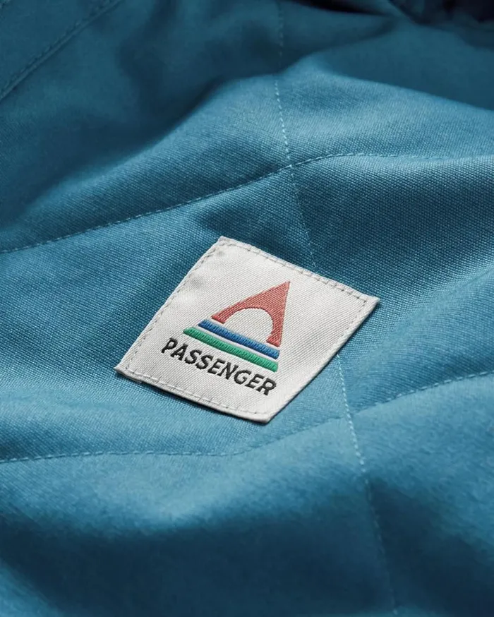 Passenger Clothing Sefton Recycled DeepPile Sherpa Fleece Homespun Dark Denim Women Fleece