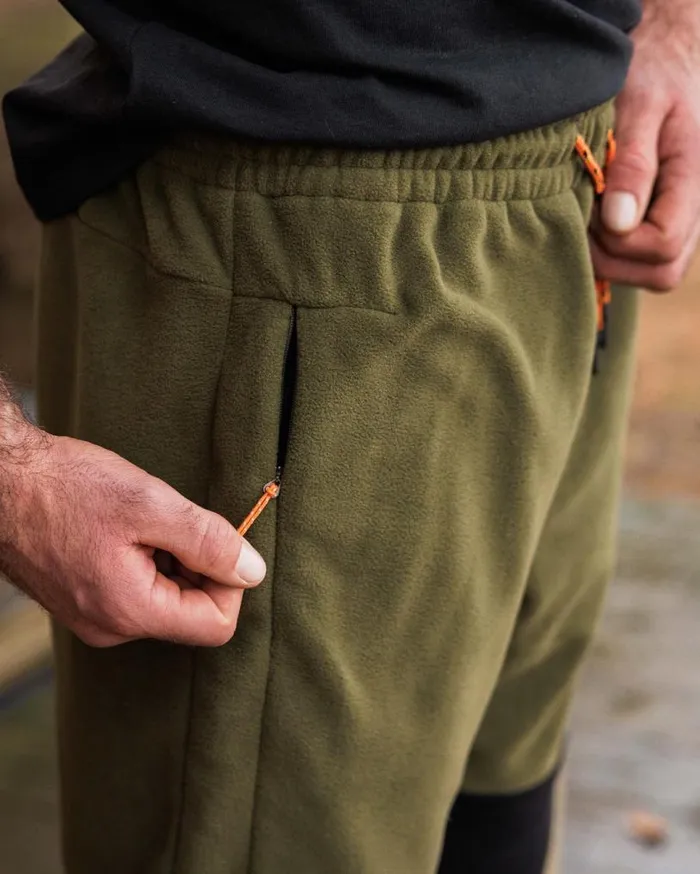 Passenger Clothing Set Off Recycled Polar Fleece Jogger True Black Khaki Men Trousers