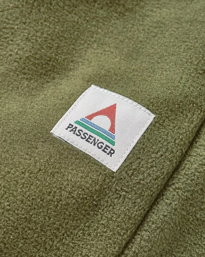 Passenger Clothing Set Off Recycled Polar Fleece Jogger True Black Khaki Men Trousers