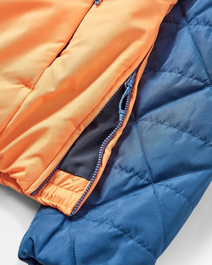 Passenger Clothing Trace Recycled Thermore Insulated Smock Dark Denim Apricot Women Activewear
