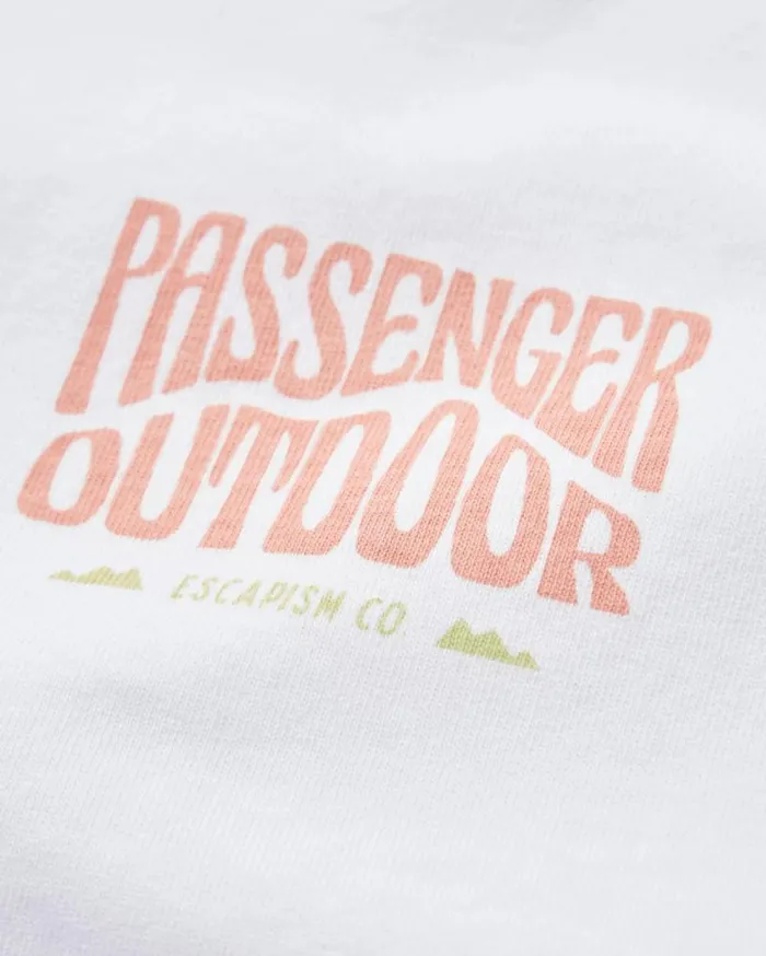 Passenger Clothing Yuca Recycled Cotton Vest White Men TShirts and Vests