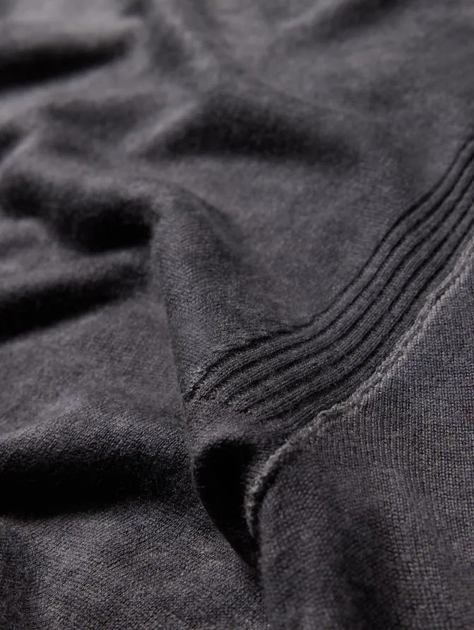 PETE CREW NECK SWEATER Med Grey Clothing John Varvatos TShirts