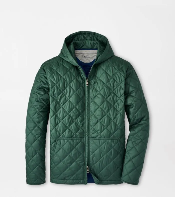 Peter Millar Jackets 038 Coats Men Essex FullZip Hoodie