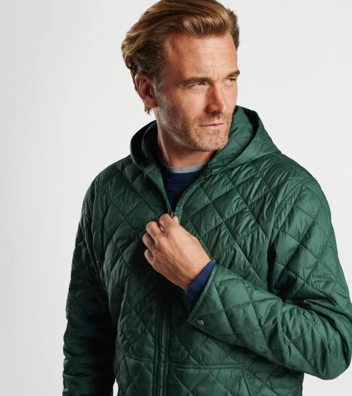 Peter Millar Jackets 038 Coats Men Essex FullZip Hoodie