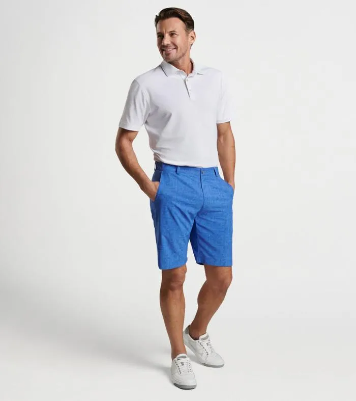 Peter Millar Shorts GolfMen Shackleford Delos Paisley Performance Hybrid Short