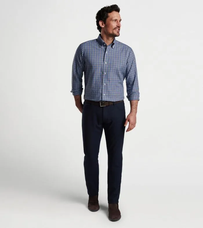 Peter Millar Sport Shirts Men Jean Winter Soft Twill Sport Shirt
