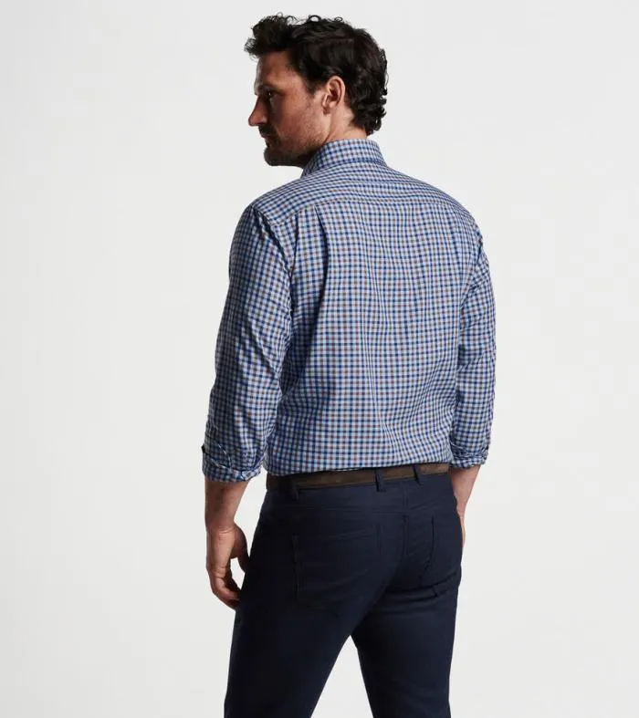 Peter Millar Sport Shirts Men Jean Winter Soft Twill Sport Shirt