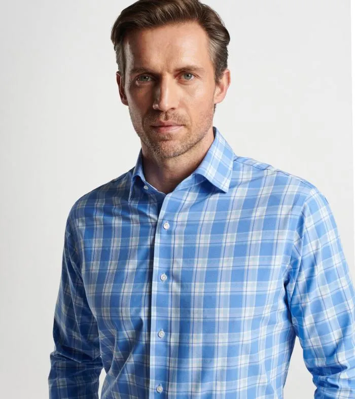 Peter Millar Sport Shirts Men Park Way Performance Poplin Sport Shirt