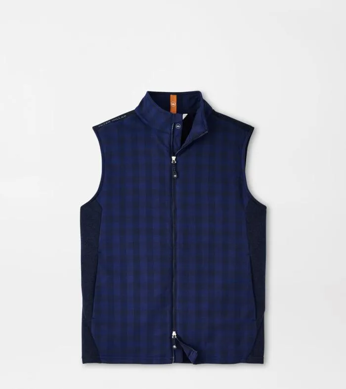 Peter Millar Vests GolfMen Fuse Elite Flannel Hybrid Vest
