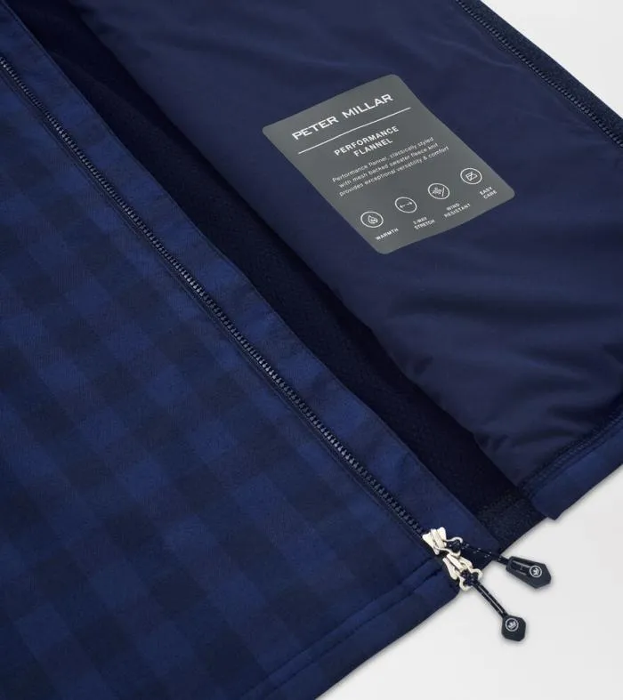 Peter Millar Vests GolfMen Fuse Elite Flannel Hybrid Vest