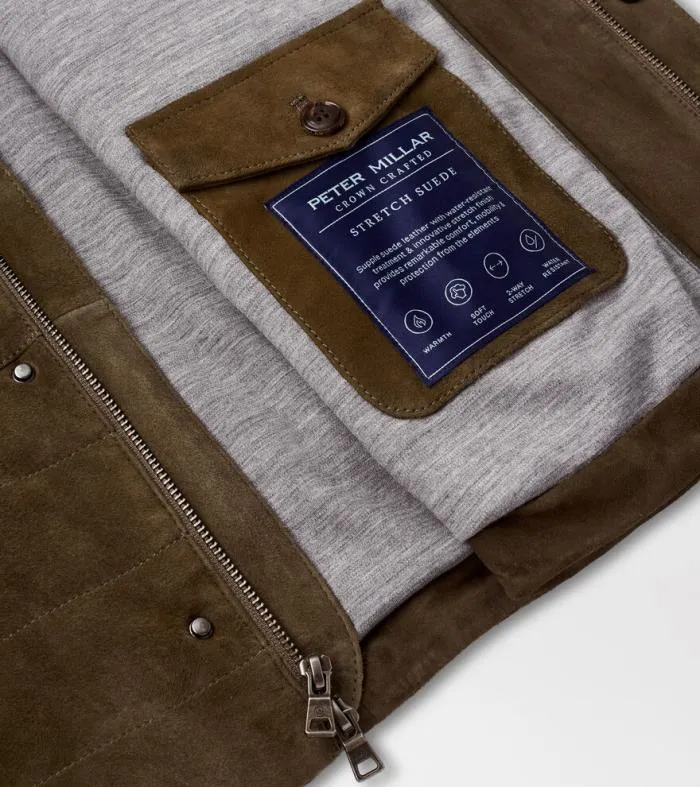 Peter Millar Vests Men Vantage Suede Vest