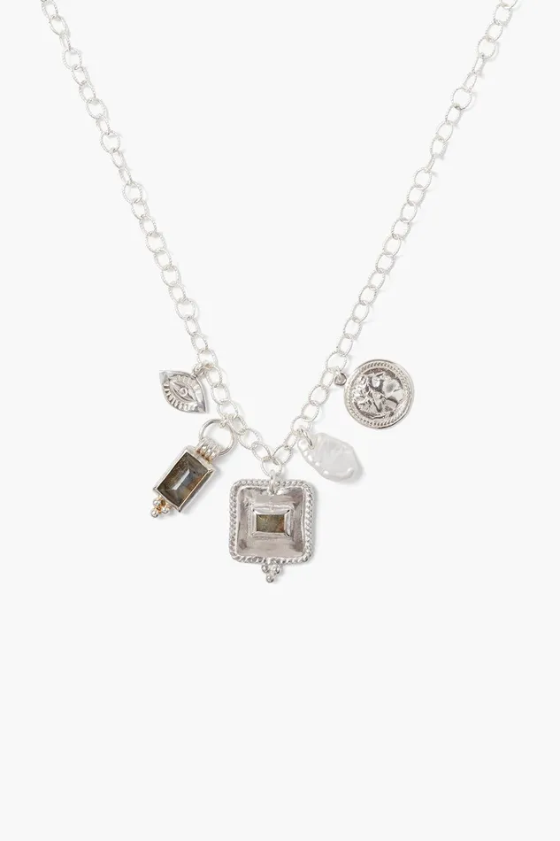 Pilar Necklace Silver Mix Women Chan Luu Necklaces