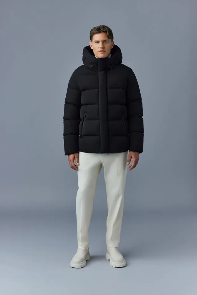 Puffer Men Mackage GRAYDONCITY Light Down Jacket Black