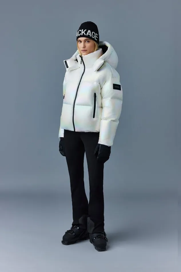 Puffers Women Mackage TESSYPRL Quilted Own Jacket With Removable Hood Pearl Puffers Women Mackage TESSYPRL Quilted Own Jacket With Removable Hood Pearl