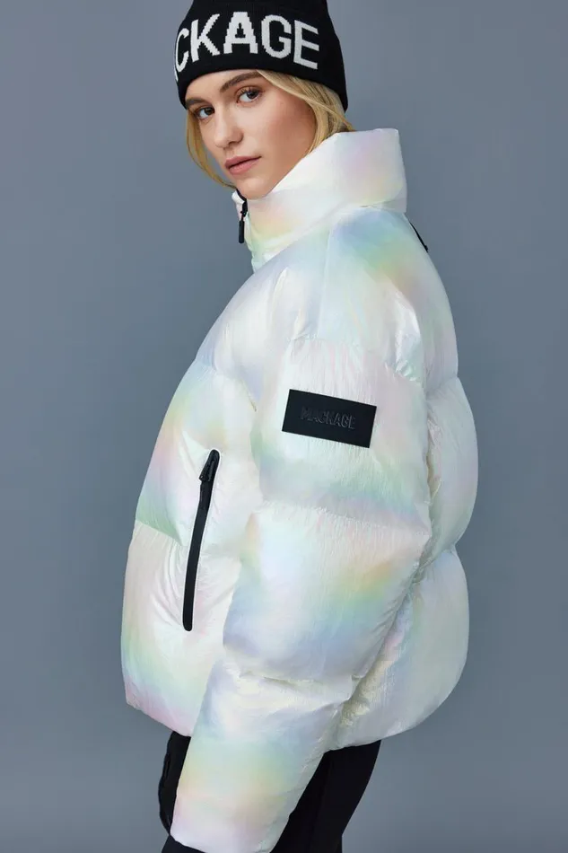 Puffers Women Mackage TESSYPRL Quilted Own Jacket With Removable Hood Pearl Puffers Women Mackage TESSYPRL Quilted Own Jacket With Removable Hood Pearl