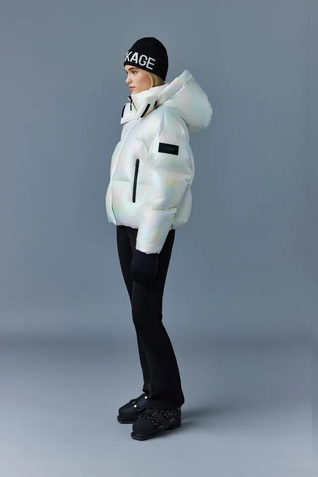 Puffers Women Mackage TESSYPRL Quilted Own Jacket With Removable Hood Pearl Puffers Women Mackage TESSYPRL Quilted Own Jacket With Removable Hood Pearl