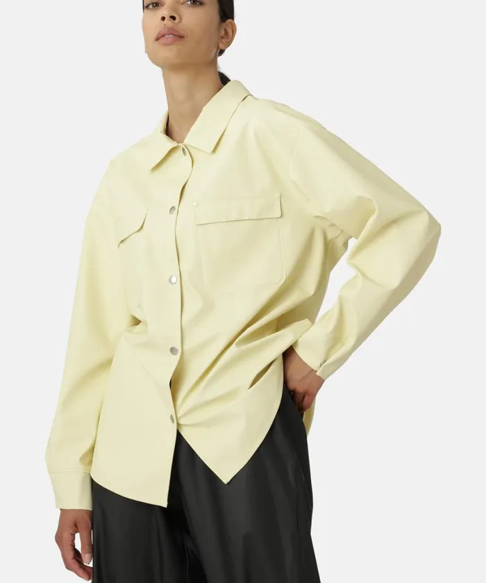 Rain Jacket 8211 Flan Yellow Rainwear Ilse Jacobsen Raincoats