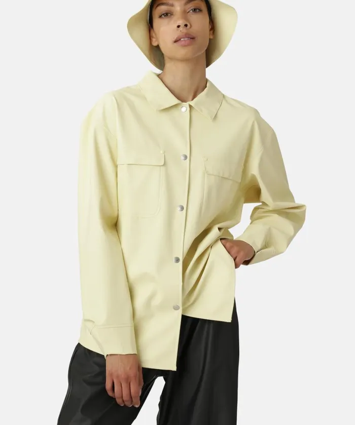 Rain Jacket 8211 Flan Yellow Rainwear Ilse Jacobsen Raincoats