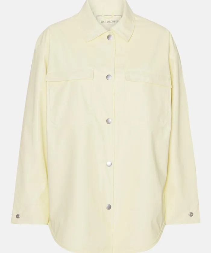 Rain Jacket 8211 Flan Yellow Rainwear Ilse Jacobsen Raincoats