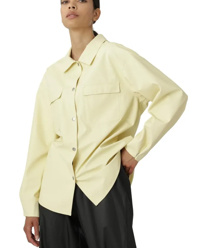 Rain Jacket 8211 Flan Yellow Rainwear Ilse Jacobsen Raincoats