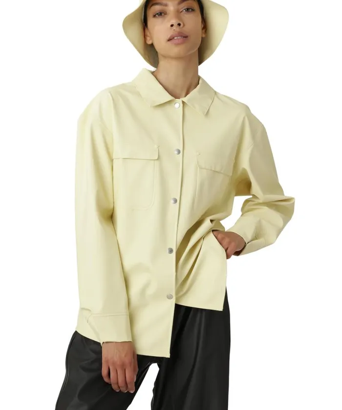 Rain Jacket 8211 Flan Yellow Rainwear Ilse Jacobsen Raincoats