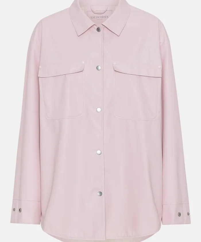 Rain Jacket 8211 Lavender Pink Rainwear Ilse Jacobsen Raincoats