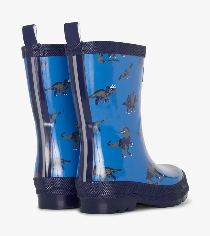 Rainwear BoysBaby and Toddler Hatley Boys Dinosaur Shiny Rain Boots