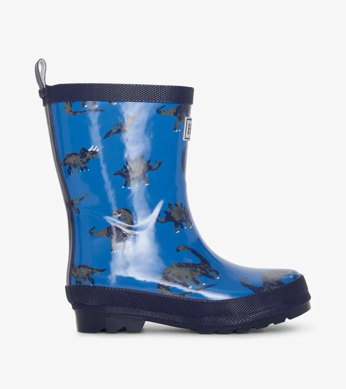 Rainwear BoysBaby and Toddler Hatley Boys Dinosaur Shiny Rain Boots