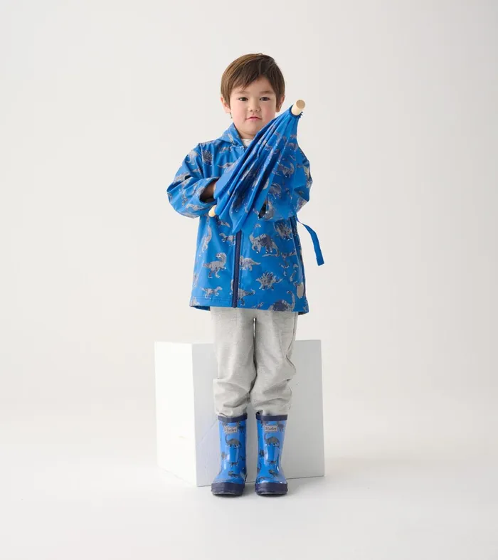 Rainwear BoysBaby and Toddler Hatley Boys Dinosaur Shiny Rain Boots