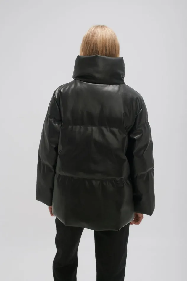 Roamer Puffer Jacket Black Women Aje Blazers Jackets 038 Coats