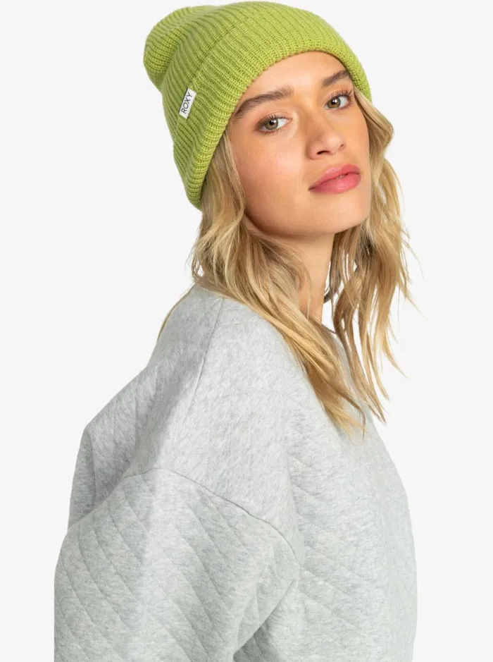 Roxy Beanies Island Fox Beanie Fern 8211 Women Roxy Beanies Island Fox Beanie Fern 8211 Women