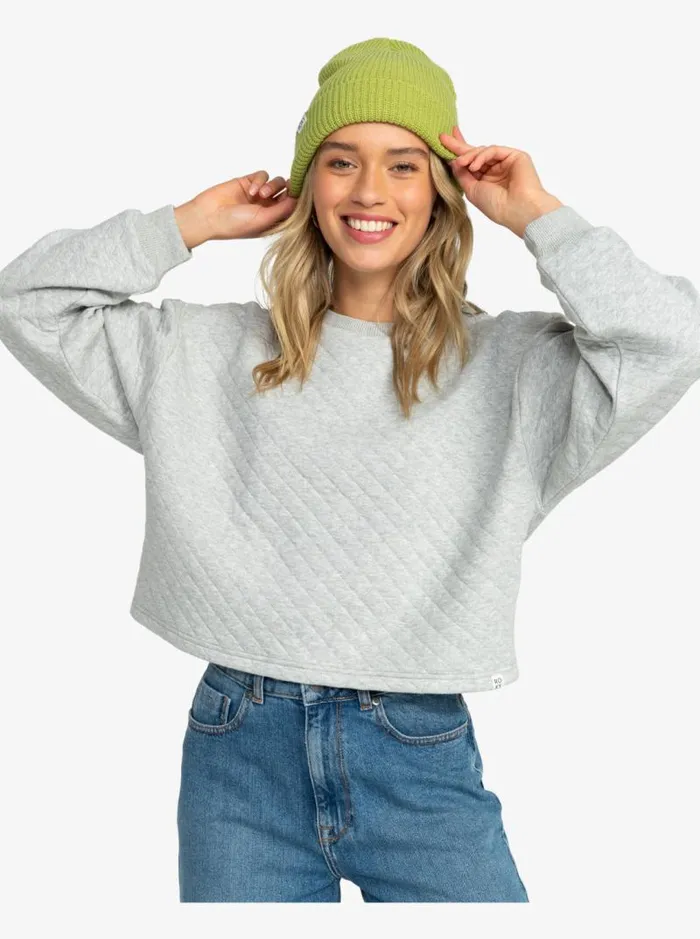 Roxy Beanies Island Fox Beanie Fern 8211 Women Roxy Beanies Island Fox Beanie Fern 8211 Women