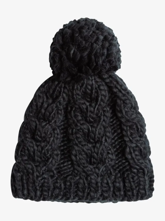 Roxy Beanies Winter Beanie True Black 8211 Women Roxy Beanies Winter Beanie True Black 8211 Women