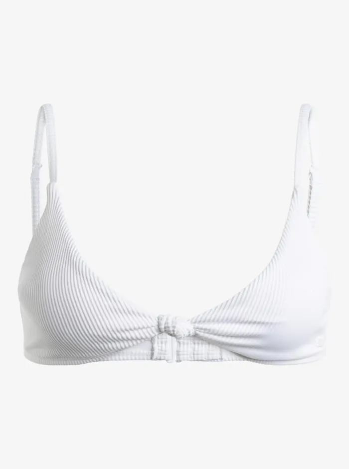 Roxy Bikinis Roxy Love The Surf Knot Bikini Top Bright White 8211 Women