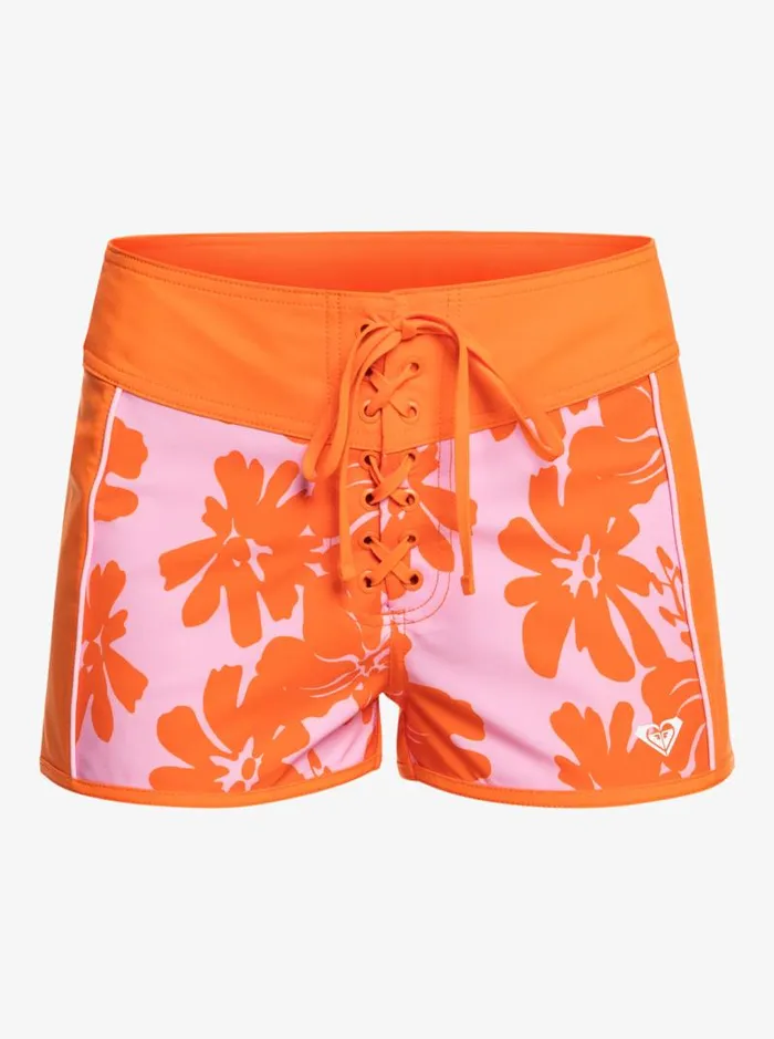 Roxy Boardshorts SurfKindKate 2034 Boardshorts Pink Frosting My Kind Of Hibis 8211 Women Roxy Boardshorts SurfKindKate 2034 Boardshorts Pink Frosting My Kind Of Hibis 8211 Women