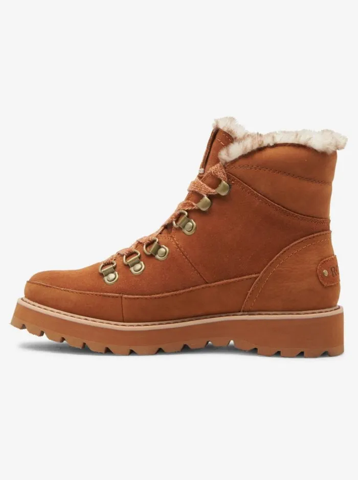 Roxy Boots Sadie LaceUp Boots Chestnut Brown 8211 Women Roxy Boots Sadie LaceUp Boots Chestnut Brown 8211 Women
