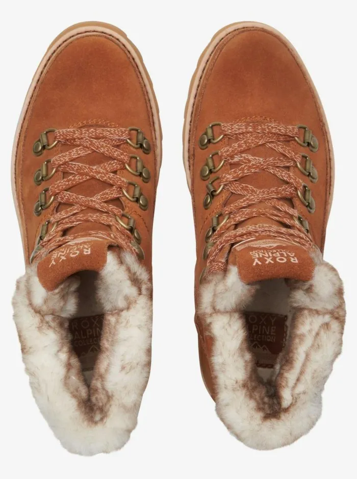 Roxy Boots Sadie LaceUp Boots Chestnut Brown 8211 Women Roxy Boots Sadie LaceUp Boots Chestnut Brown 8211 Women