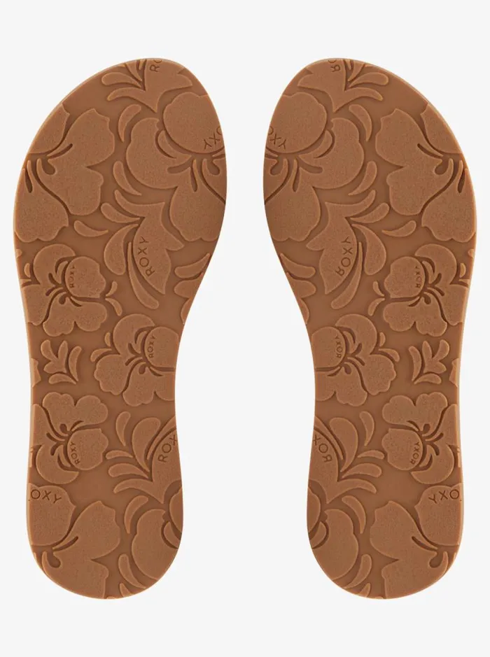Roxy Flip Flops Lili Fashion Sandal Light Brown 8211 Women