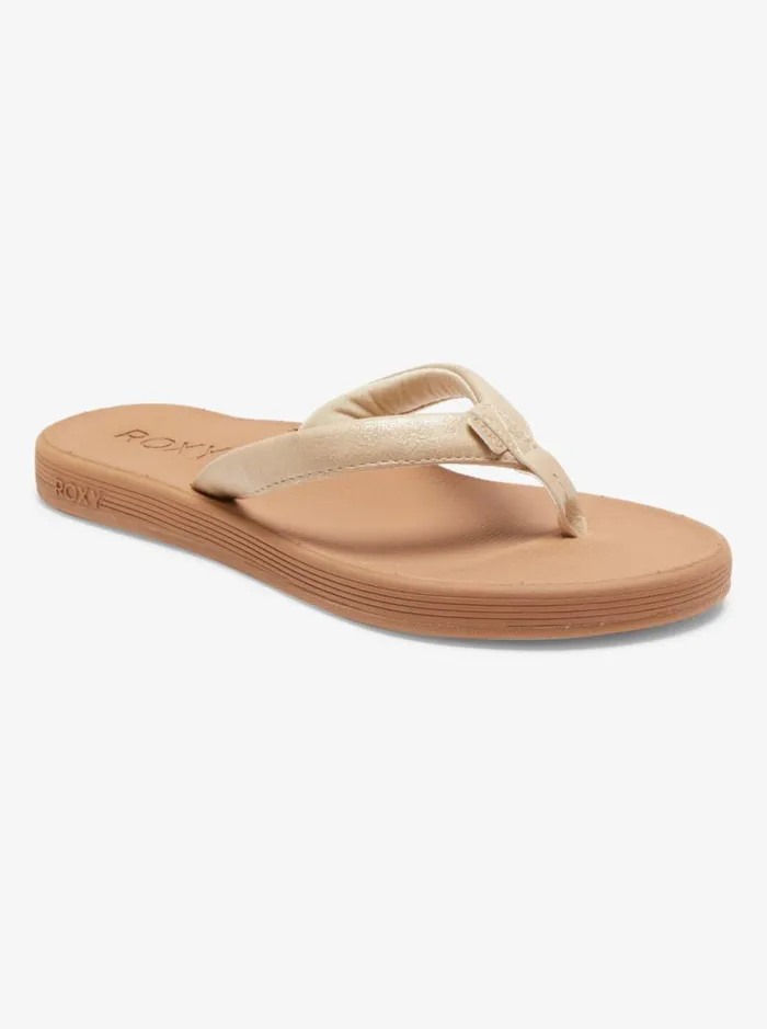 Roxy Flip Flops Solana Sandals Gold 8211 Women