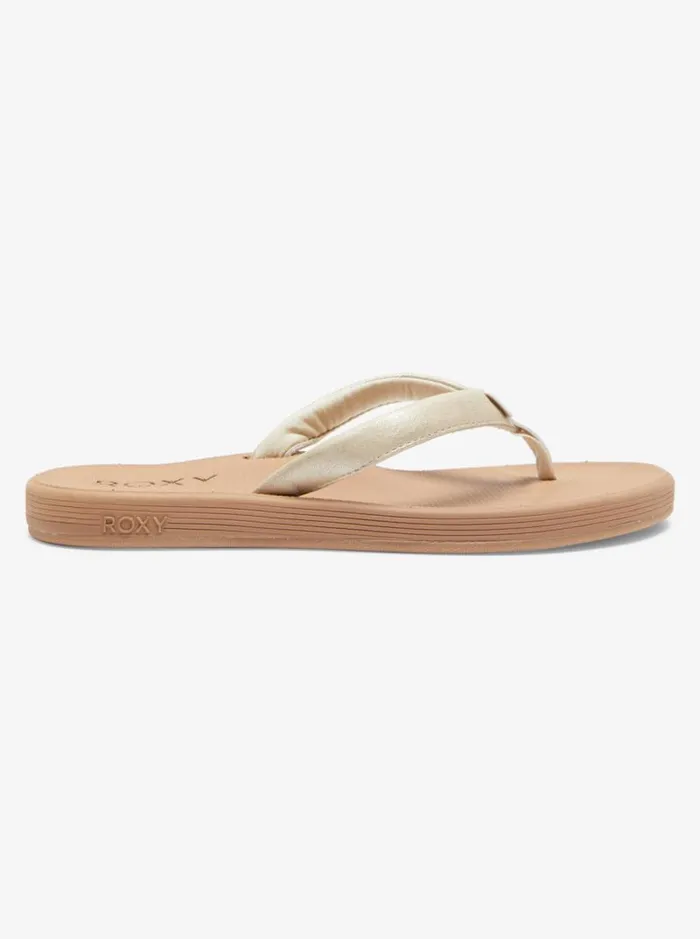 Roxy Flip Flops Solana Sandals Gold 8211 Women Roxy Flip Flops Solana Sandals Gold 8211 Women