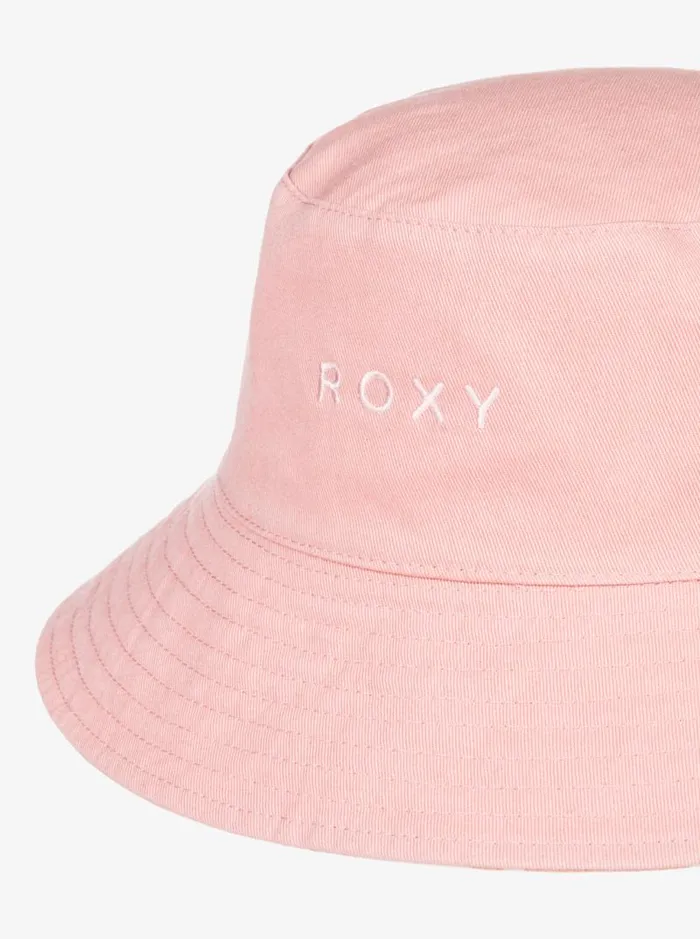 Roxy Hats Jasmine Paradise Reversible Bucket Hat Pale Dogwood Sun Clik 8211 Women
