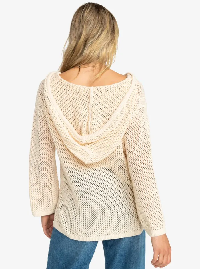 Roxy Jackets After Beach Break Poncho Hoodie Tapioca 8211 Women Roxy Jackets After Beach Break Poncho Hoodie Tapioca 8211 Women