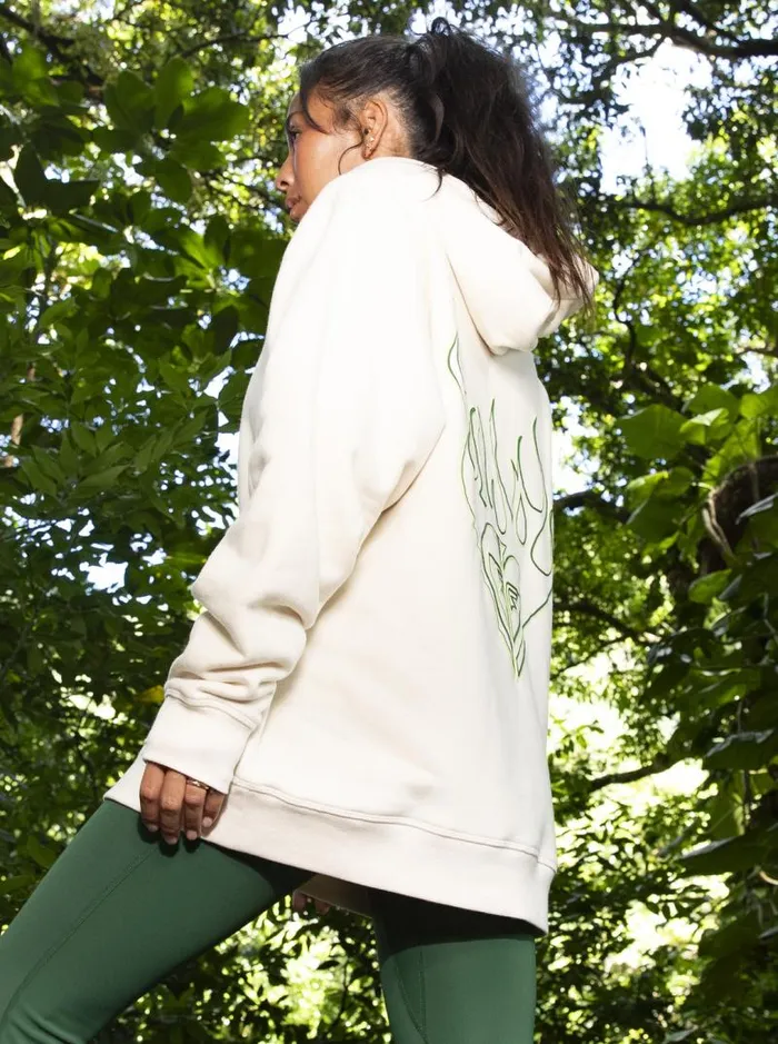 Roxy Jackets Kelia Oversized Hoodie Coconut Milk 8211 Women