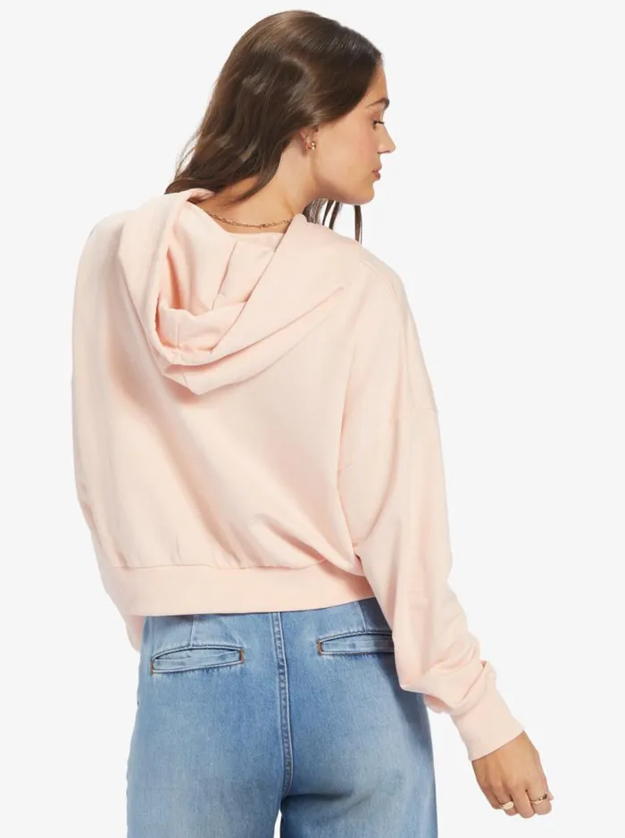 Roxy Jackets Onshore Hoodie Pale Dogwood 8211 Women