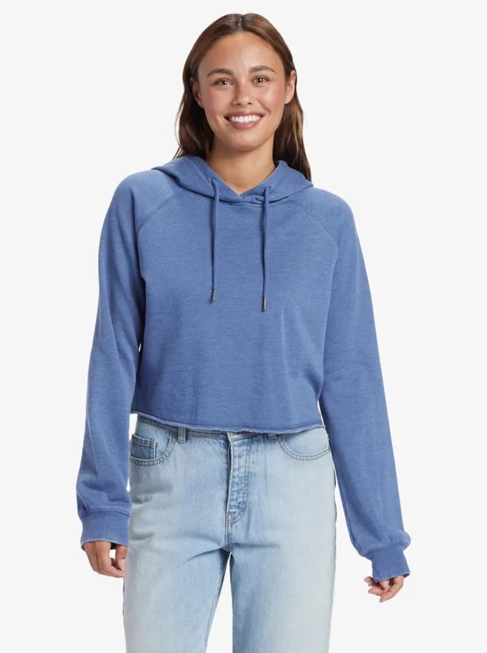 Roxy Jackets We Arrived Hoodie Bijou Blue 8211 Women