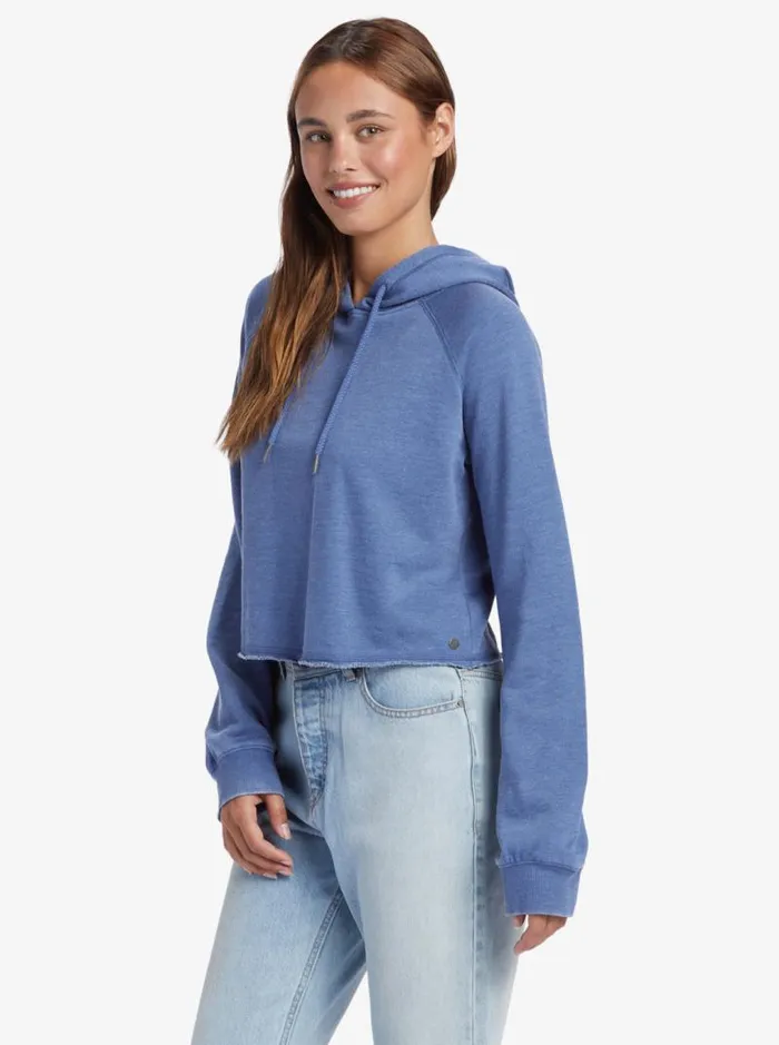 Roxy Jackets We Arrived Hoodie Bijou Blue 8211 Women
