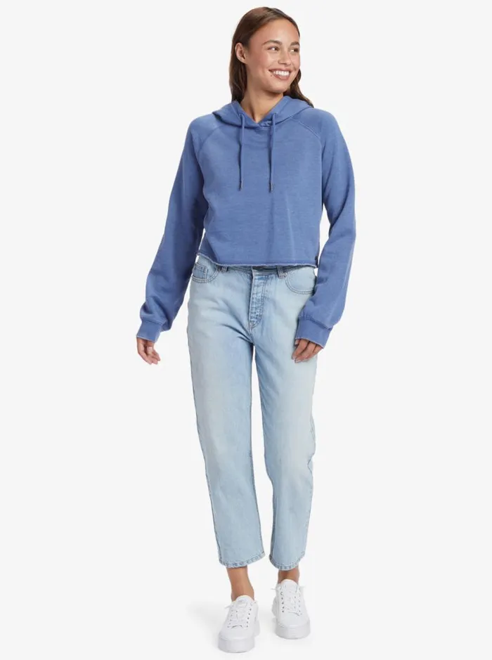 Roxy Jackets We Arrived Hoodie Bijou Blue 8211 Women